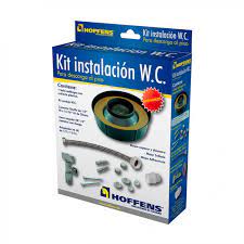 Kit Instalacion WC con sello, anclaje, llave, flexible HOFFENS ...